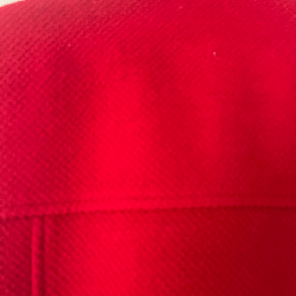 Red Wool Coat - Picture 6 of 7
